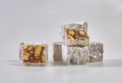 LOKUM DUBLE PUDRALI ANTEP FISTIKLI